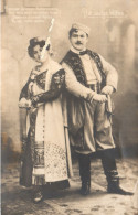 Delcampe - ENTERTAINMENT, OPERETTE, MIZZI GÜNTHER AND LOUIS TREUMANN, THE MERRY WIDOW, 1905, VIENNA, FOLKLORE, POSTCARD, GERMANY - Oper