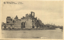 Delcampe - LEPER - YPRES - RUINES - L'HOPITAL - Ieper