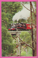 Delcampe - AUSTRALIE - PUFFING BILLY PRÉSERVATION SOCIÉTY - PUFFING BILY ENGINE 12A - TRAIN  MOTEUR À BOUFFÉE D'AIR 12A - P.B. P.S. - Sonstige & Ohne Zuordnung