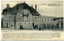 Delcampe - Cpa  Joigny Modern-Hôtel  Près De La Gare ; Beau Plan - Joigny