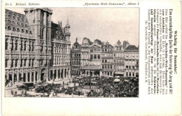 Delcampe - CPA  Carte Postale Belgique Bruxelles Maison Communale    Début 1900  VM96041 - Monumenti, Edifici