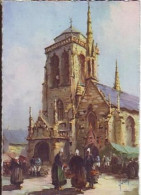 Delcampe - Locronan   G116      CPSM  10X15         L'église - Locronan