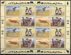 UNO Vienna 1993 Mi 143-146 MNH  (ZE1 UNVark143-146) - Penguins