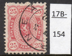 Delcampe - Finland 1881 25p Perf 11x12.5 Fine Used Facit 17LC3a (SG 94) - Used Stamps