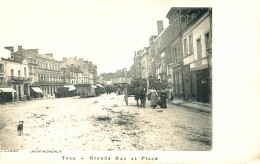 Delcampe - TRUN GRANDE RUE ET PLACE - Trun