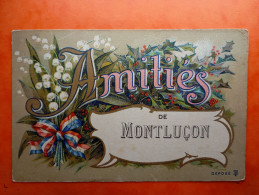 Delcampe - CPA (03) Amitiés De MONTLUCON.      (Bt-15. 116) - Montlucon