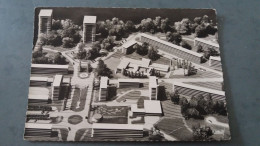 Delcampe - CPSM SAINT DIZIER LE NEUF HAUTE MARNE 52 L ENSEMBLE PAROISSIAL STE THERESE DU VERT BOIS PARMI LES BUILDINGS ARCHI CROIZE - Saint Dizier