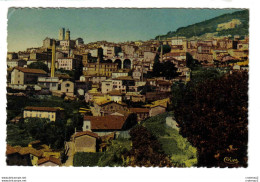 Delcampe - 06 GRASSE Panorama En 1938 Belles Et Nombreuses Grandes Cheminées VOIR DOS - Grasse