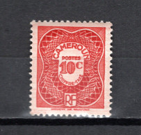 CAMEROUN   TAXE   N° 25    NEUF AVEC CHARNIERE    COTE 0.25€    CHIFFRE - Aéreo