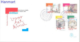 Netherlands Antilles 1996 Mi 878-881 FDC  (FDC ZS2 DTA878-881) - UNICEF