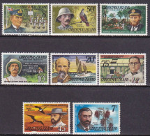1978-Christmas Isole (MNH=**) S.8v."Visitatori Celebri" - Christmas Island