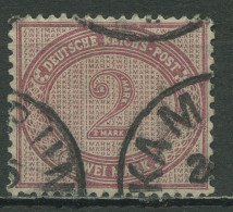 Kamerun 1890/1901 Ziffer Im Oval, Vorläufer V 37 E Gestempelt - Camerún