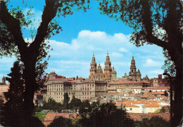 ESPAGNE SANTIAGO DE COMPOSTELA CATHEDRALE VUE DU PASEO DE LA HERRADURA - Santiago De Compostela
