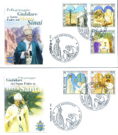 Viaggi Del Papa 2001. 2 FDC. - Altri & Non Classificati