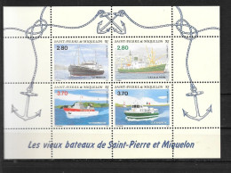 1994 - BF 4 **MNH - Hojas Y Bloques