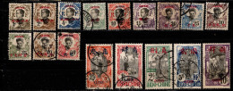 - CANTON - 1906 - YT N° 33 / 49 - Oblitérés - Chinois - Manque N° 47 / 48 - Gebraucht