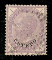 Levante - Emissioni Generali - 1874 - 60 Cent Estero (8) Usato - Other & Unclassified