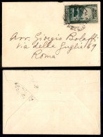Posta Ordinaria E Storia Postale - 10 Lire Festa Degli Alberi (680) Isolato Su Bustina "Biglietto Da Visita" Da Siena A - Other & Unclassified
