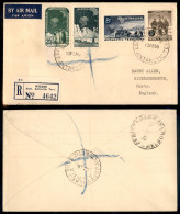 Delcampe - Territorio Antartico Australiano - Aerogramma Raccomandato Da Wilkes A Herts Del 13.2.60 (2/5) - Other & Unclassified