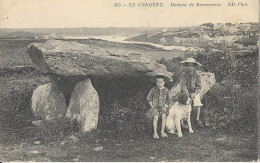 Delcampe - D 29.  LE CONQUET.  DOLMEN DE KERMORVAN - Le Conquet