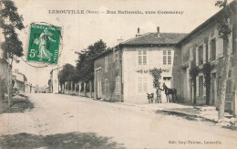 Lérouville * La Rue Nationale , Vers Commercy * Cheval , Maréchal Ferrant ? - Lerouville