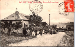 CPA - SELECTION  -  AILLY LE HAUT CLOCHER - Café GAUTHIER . Halte De La Chaussée Brunehaut - Ailly Le Haut Clocher