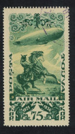 Tuva Zeppelin Horse Rider 75 Kop 1936 Canc SG#105 MI#103 Sc#C15 - Tuva