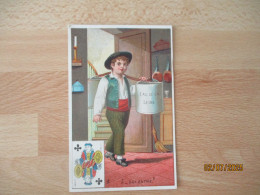 VAN HOUTEN CHOCOLAT ENFANT PORTEUR EAU DE LA SEINE - Van Houten