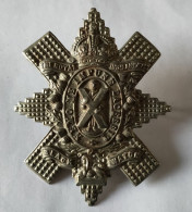 Insigne De Casquette Victorien Authentique Black Watch OR's (Royal Highland Regiment) WW1 WW2 - 1914-18