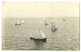 Russian Imperial Navy Sailing Regatta Between Warships Crew Real Photo Revel - 1914-18