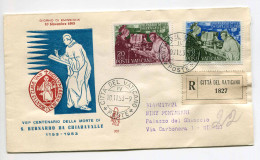 Vaticano - S. Bernardo Su Busta Venetia Racc. - FDC