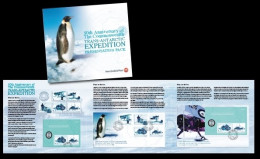 ROSS DEP. 2007 C/Wth Trans-Antarctic Exped. 50th, Presentation Pack - Polar Explorers & Famous People