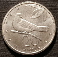 Pas Courant - COOK ISLANDS - 20 CENTS 2010 - Elizabeth II - Thon Jaune - KM 760 - ILES COOK - Cook