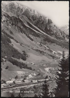 Delcampe - Austria - 6754 Langen Am Arlberg - Alte Ortsansicht Mit Bahnhof - D-Zug - Railway ( Echt Foto) - Klösterle