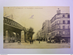 Delcampe - PARIS  XV  :  Le Métropolitain  -  Station  DUPLEIX   1906 - Paris (15)