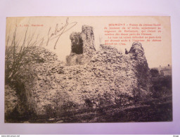 JEUMONT  (Nord)  :  Ruines Du Château Féodal De Jeumont   1908 - Jeumont