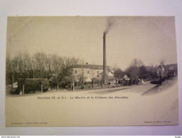 Delcampe - DOURDAN  (Essonne)  :  Le MOULIN  Et Le CHÂTEAU Des  ALOUETTES - Dourdan