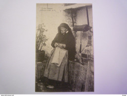 Delcampe - ERQUY  (Côtes D'Armor)  :  ANCIENNE  COIFFE  -  SUP Plan - Erquy