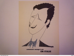 Delcampe - "PUB"  PHARMACEUTIQUE  "CITROCHOLINE"    Comment Mange-t-on  EN ITALIE     (format  18 X 24cm) - Autres & Non Classés