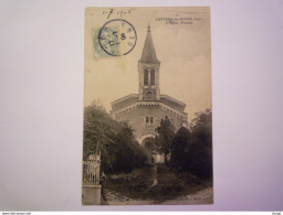 Delcampe - CASTERA-les-BAINS  (Gers)  :  L'EGLISE  (façade)  1906 - Castera