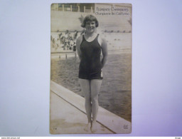 NATATION / SWIMMING  :  Florence  CHAMBERS  Championne De Californie - Schwimmen
