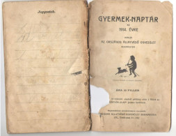 ANIMAL PROTECTION ASSOCIATION, CALENDAR BOOK, 63 PAGES, BUDAPEST, 1914, HUNGARY - Livres Anciens