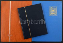 Delcampe - 2 Db A4-es Berakó 8-8 Fehér Lappal + Közepes Méretű Berakó 6 Fehér Lappal - Sonstige & Ohne Zuordnung