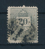 Delcampe - O 1881 20kr 13: 11 1/2 Fogazással - Sonstige & Ohne Zuordnung