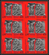 France N°2813A Martyrs Et Héros De La Résistance Guerre 1939/45 War 2813 2814 Non Dentelé ** MNH (Imperf) Bloc 6 - 1991-2000