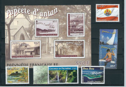 POLYNESIE Lot Timbres Modernes ** - Colecciones & Series