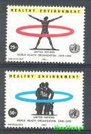 UNO New York 1993 Mi 648-649 MNH  (ZS1 UNN648-649) - WHO