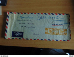Magnifique Lettre Avec 2 N°. 241 à Destination De La France Métropolitaine - Briefe U. Dokumente