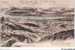 AVCP4-0333-01 - GEX - Le Pays De Gex Pittoresque - Panorama Vu Du Col De La Faucille - Gex
