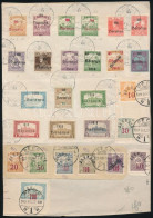 Baranya I. + II. 1919 27 Db Bélyeg Lapra Feldolgozva - Other & Unclassified